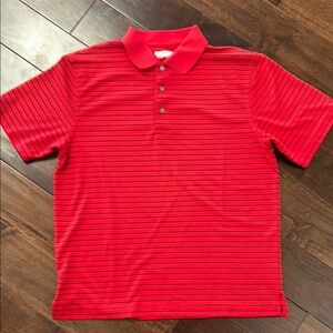 Grand Slam Red Polo Shirt Sporty Casual